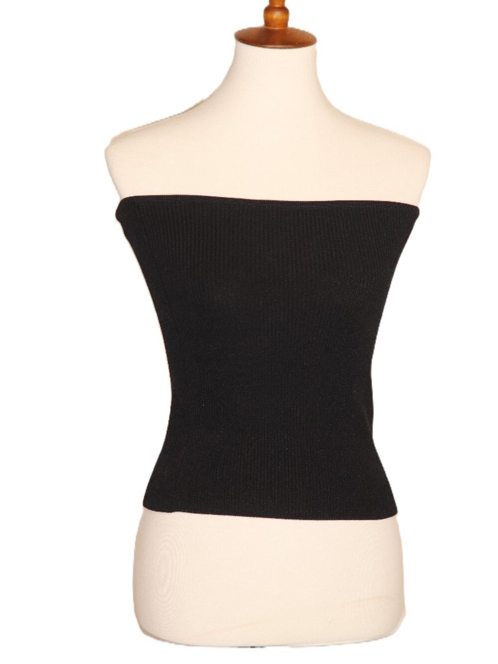 NWOT BLACK Solai The Label Knit Tube Top - Picture 2 of 6